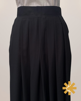 Pleated Formal Skirt - Classic Black