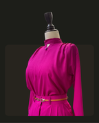 Formal Skirt Set -[3pc]- Berry Pink