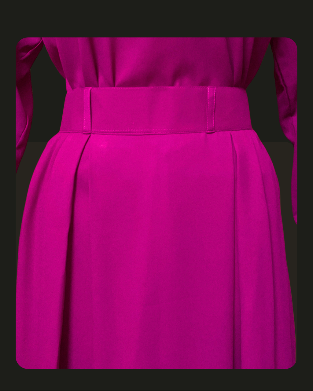Formal Skirt Set -[3pc]- Berry Pink