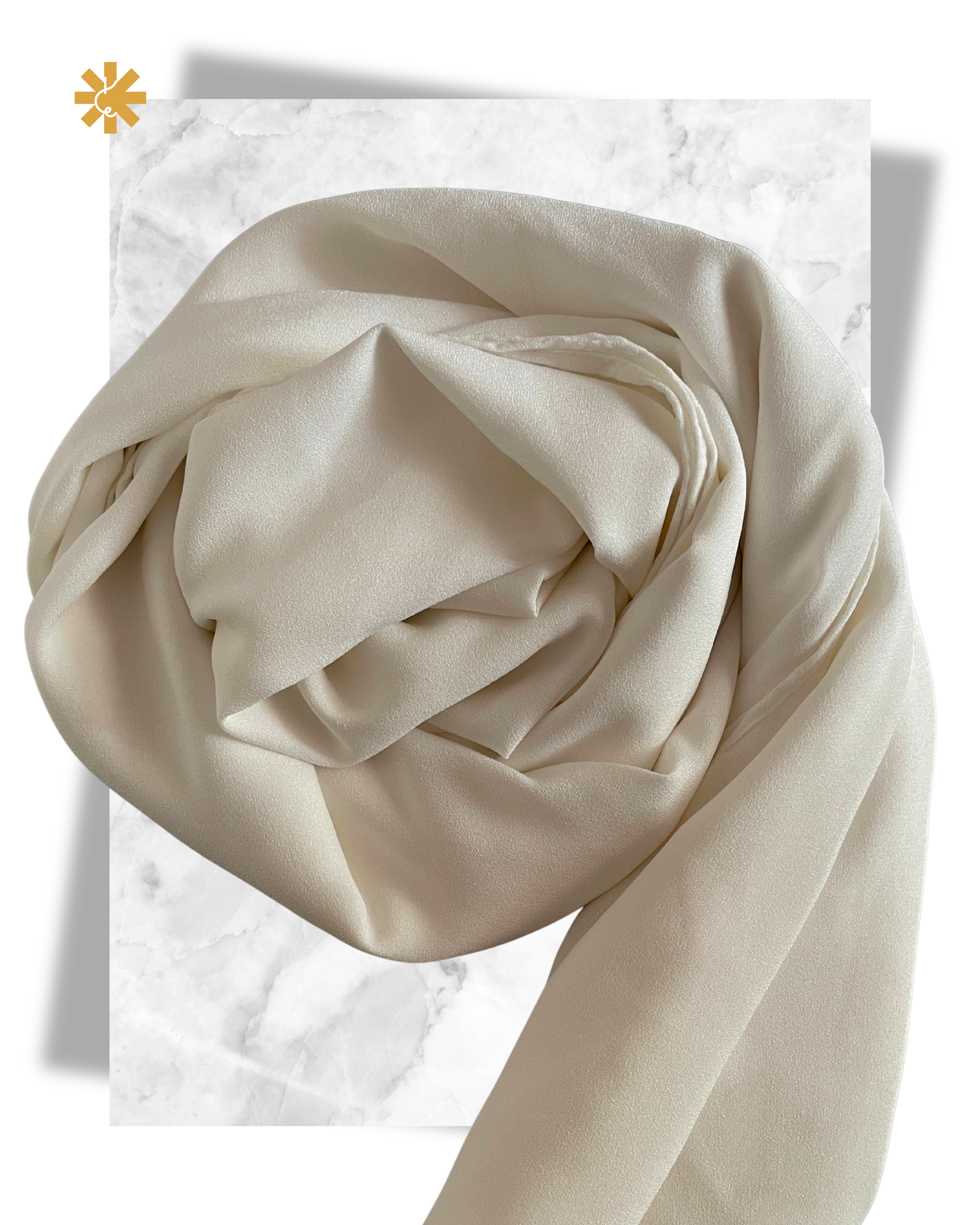 Hijab - Cloud White