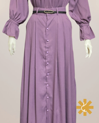 Formal Skirt Set -[3pc]- Purple x Lilac