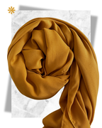 Formal Skirt Set -[3Pc]- Floral Mustard