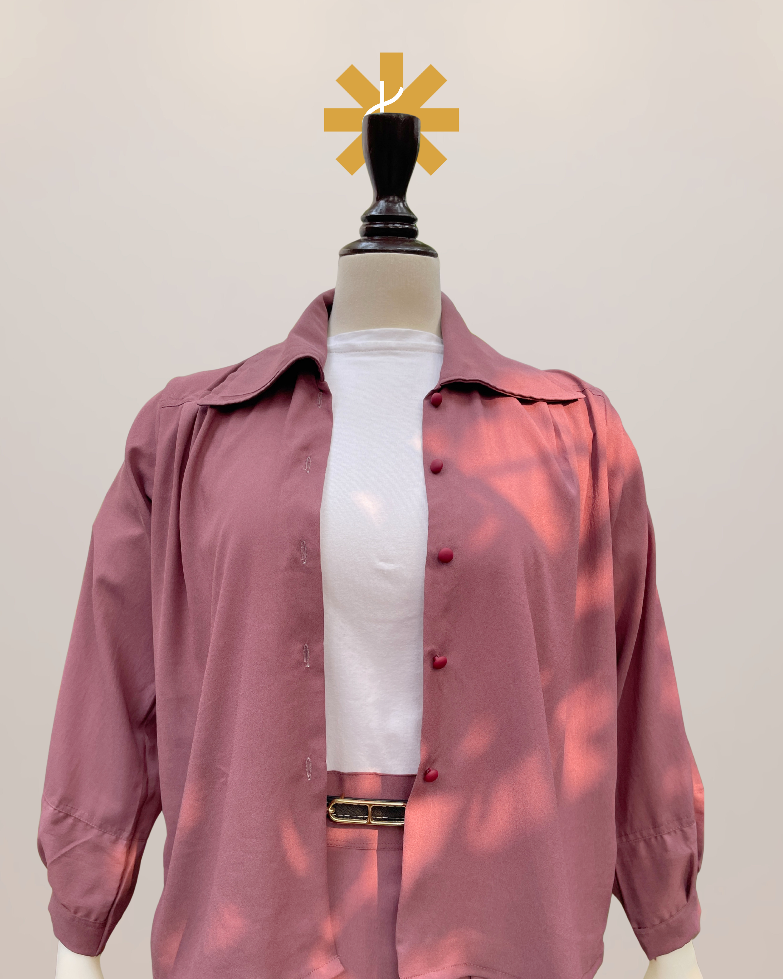 Formal Shirt - Muted Rose
