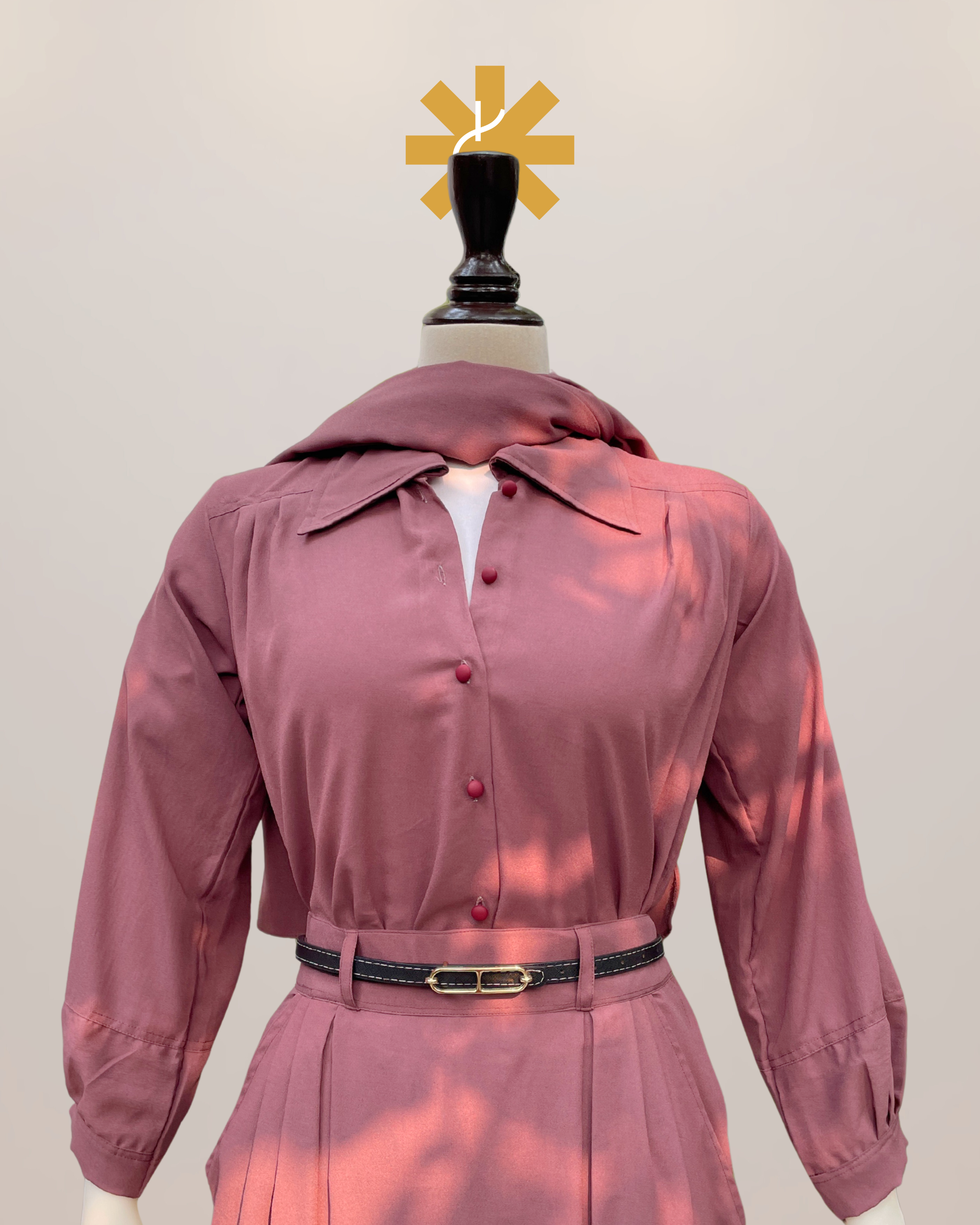 Formal Shirt - Muted Rose