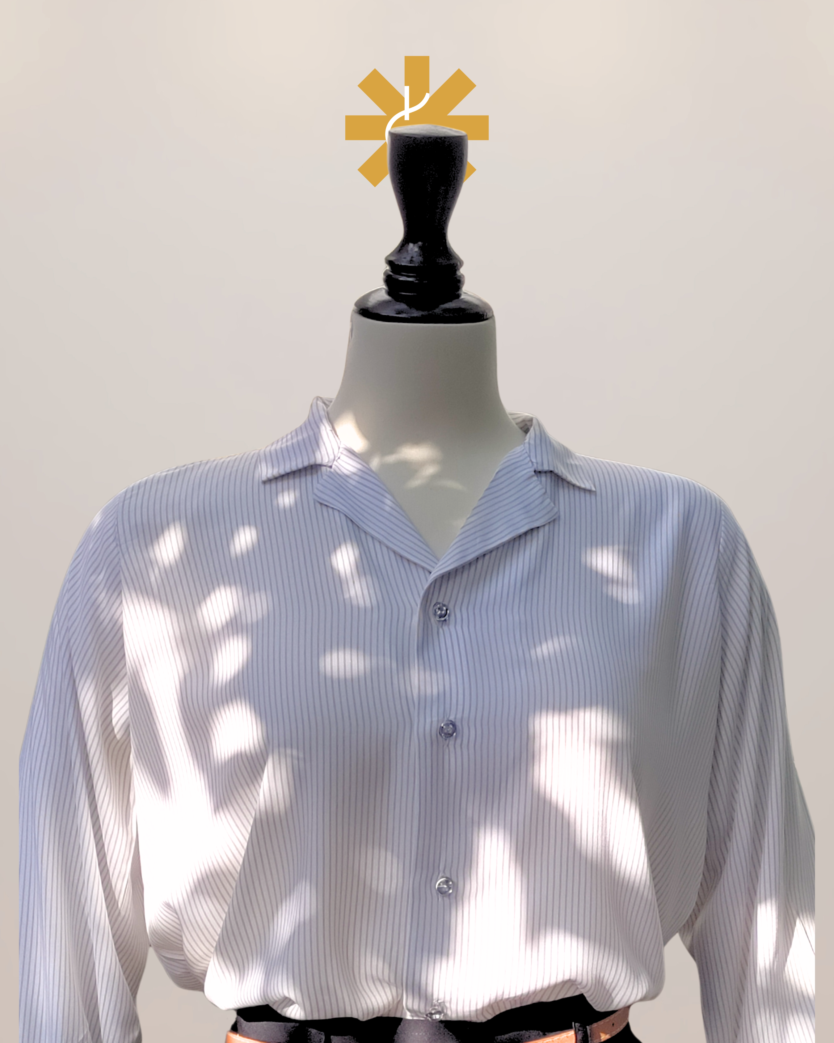 Formal Shirt - Striped Linen